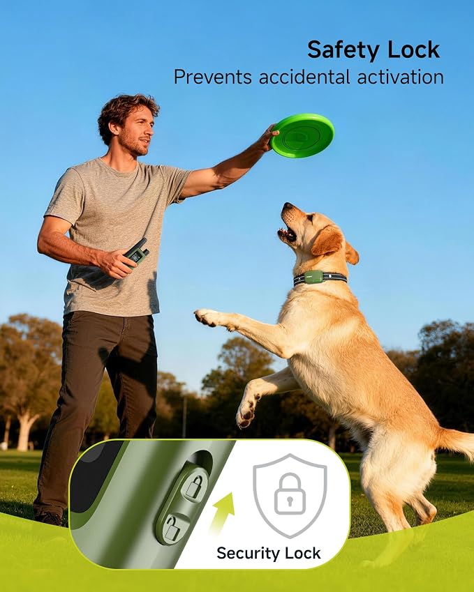 Shock Collar for 2 Dogs (10-120lbs) - 4200FT Dog Training Collar with Remote, IPX8 Waterproof Electric Collar with 4 Training Modes, Rechargeable E-Collar for Large Medium Small Breeds