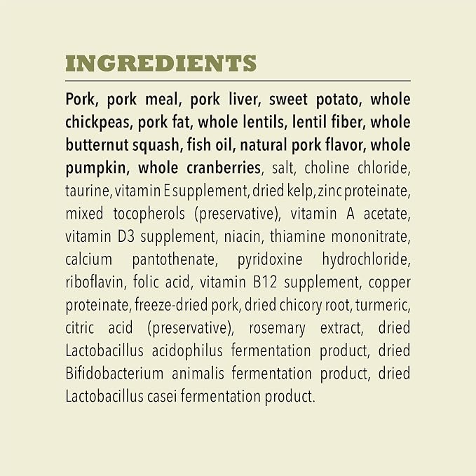 ACANA Singles Limited Ingredient Grain Free High Protein Dry Dog Food Pork & Squash Recipe 22.5lb Bag