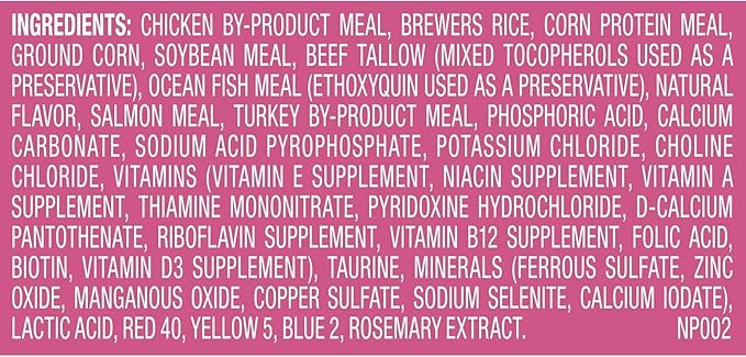 Meow Mix Kitten Li’l Nibbles Dry Cat Food for Kittens, 3.15 Pound Bag (Case of 4)