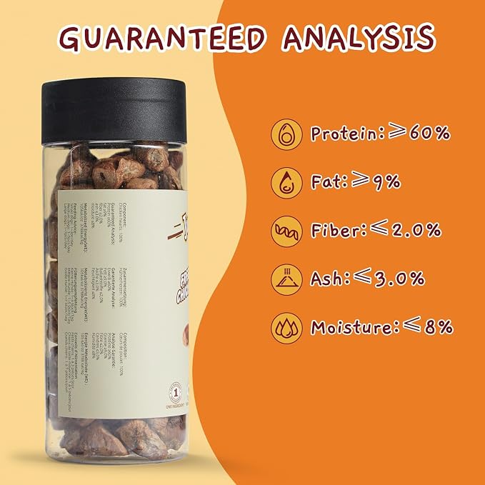 Jungle Calling Freeze Dried Cat & Dog Treats, Freeze Dried Chicken Hearts for Cats & Dogs, High Protein Single Ingredient Chicken Heart Snacks, Grain Free Pet Training Rewards (Chicken Hearts, 2.3 oz)