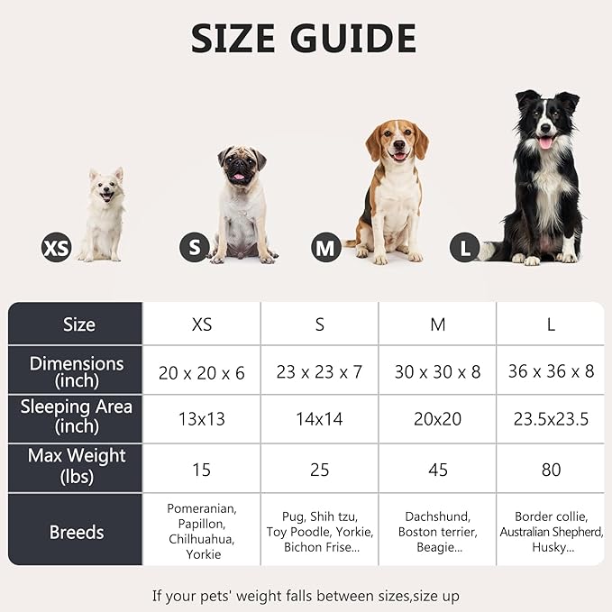 MIXJOY Orthopedic Dog Bed Comfortable Donut Cuddler Round Pet Beds Ultra Soft Washable Dog and Cat Cushion (20''/23''/30'') (30'', Black)