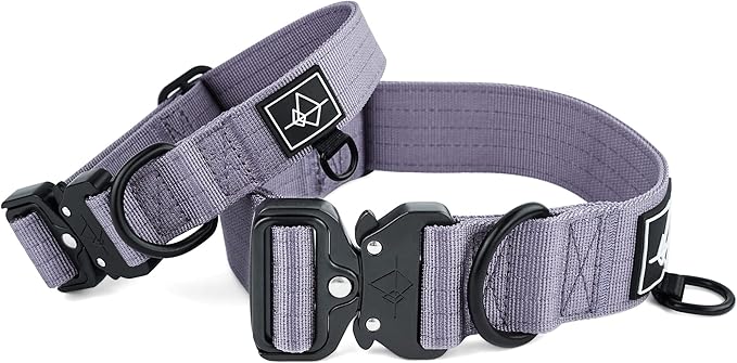 Made to ROAM Premium Dog Collar - Adjustable Heavy Duty Nylon Collar with Quick-Release Metal Buckle (Montana Moonrise, Classic Size 5)