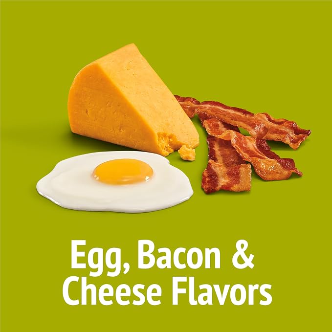 Friskies Purina Party Mix Morning Munch Crunch Egg, Bacon and Cheese Flavors Cat Treats - 20 oz Canister