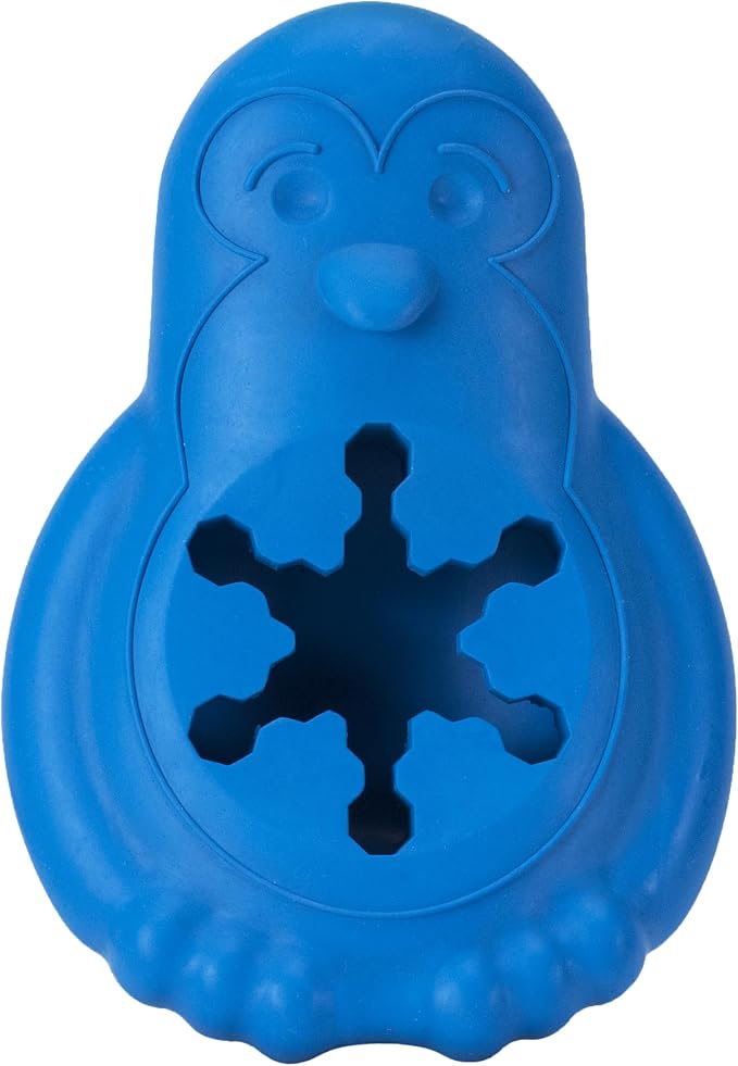 PetSafe Chilly Penguin - Freezable Dog Toy for Medium and Large Dogs - Fill and Freeze - Frozen Dog Toy to Fill with Treats - Interactive Pet Puzzle for Boredom or Separation Anxiety, ML
