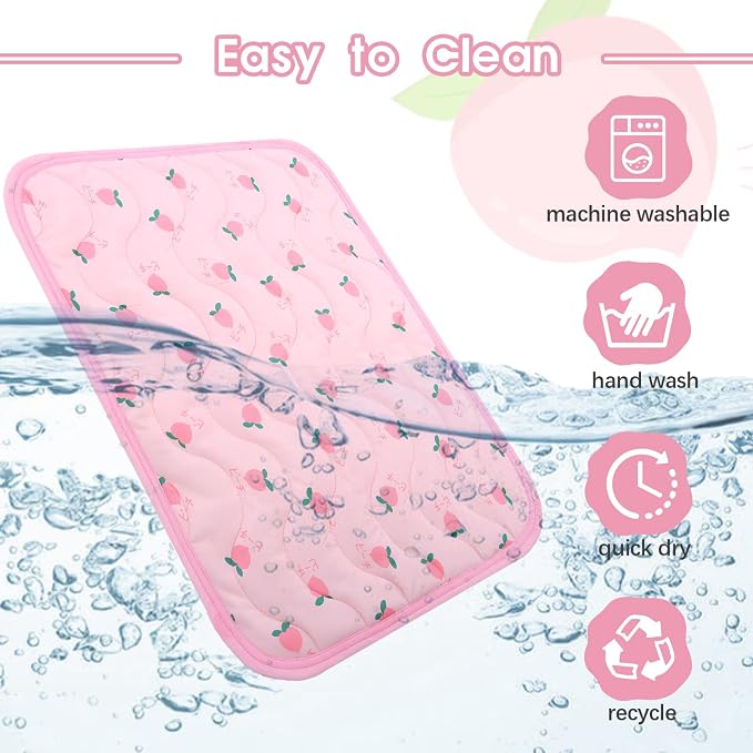Dog Cooling Mat, Summer Cooling Mat for Dogs, Self Cooling Pad for Small Medium Large Dogs Cats, Non-Toxic Breathable Sleep Bed Summer Pet Bed Puppy Ice Blanket for Kennel Sofa Bed Floor