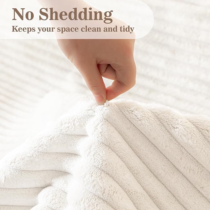 MYSKY HOME 100% Waterproof Couch Cover for Dogs Washable, Non Slip Couch Covers for 2 Cushion Sofa Pet Friendly, Thick Soft Sofa Covers Slipcovers Blanket Dog Bed Cover, Cream, 35"x82.7"