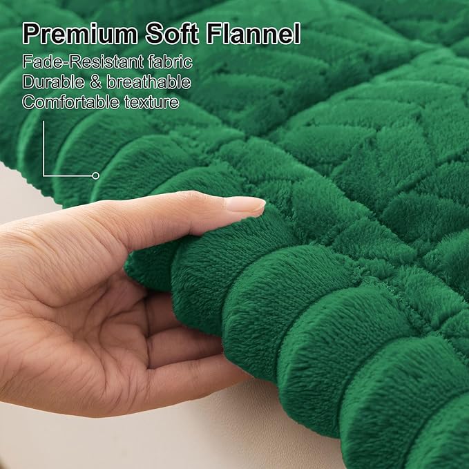 Smiry Couch Cover for Dogs, Non Slip Fuzzy Pet Sofa Covers Washable for 3 Cushion Couch, Soft Thick Furniture Protector for Cats Dogs, Against Fur, Dirt, Scratch Resistant (Turquoise, 27.6"x70.9")