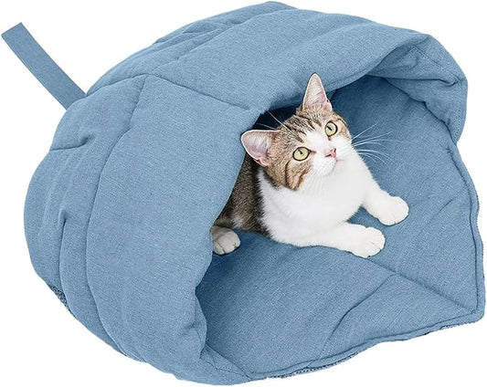 Comfort Cave Bed Dogs Cats Washable Plush Bedroom Living Room Home Decoration Soft Plush Pet Bed