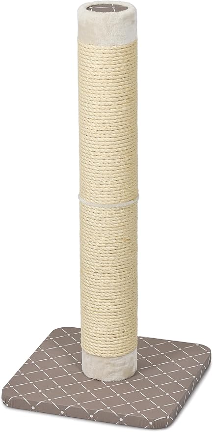 Midwest Homes for Pets, Forte Cat Scratching Post 41 inches Tall, Mushroom Diamond Model 135F-MRD