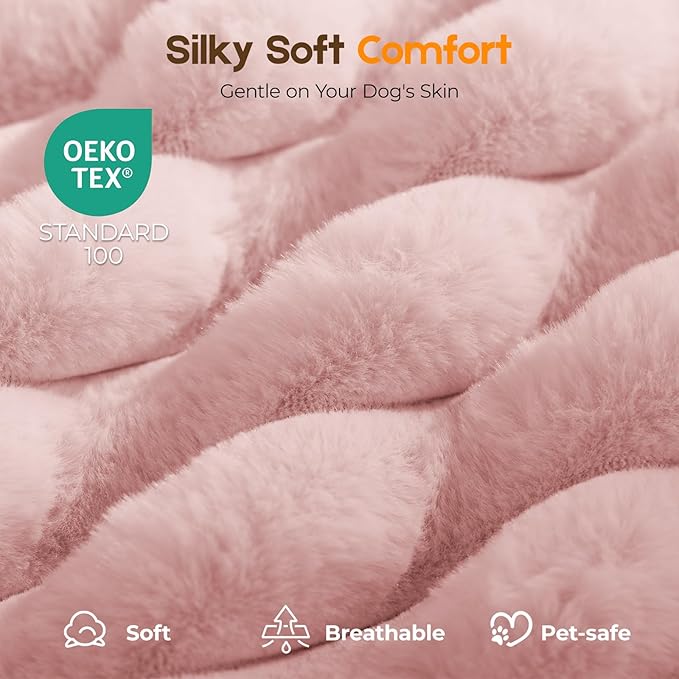 Orthopedic Dog Bed for XXL Jumbo Dog, Waterproof Pet Crate Bed with Removable Washable Cover, Non-Slip Bottom, Egg-Crate Foam Support