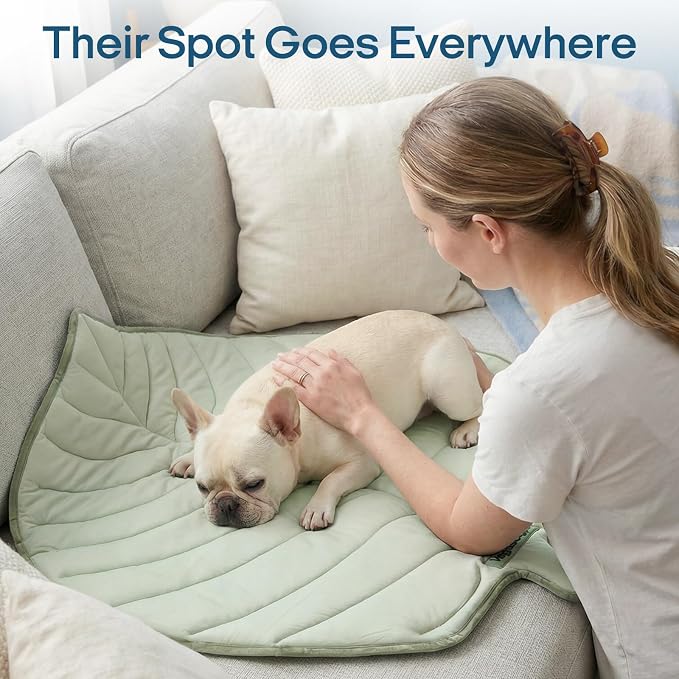 Vagascape Dog Cooling Mat, Washable Pet Cooling Mat, 55" x 45" Thick & Durable Large Cooling Mat for Dogs, Portable Foldable Premium Cooling Pad for Indoor, Outdoor, Travel, Camping, Patio and Beach