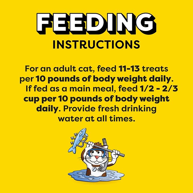 Temptations Cat Treats Classic Crunchy and Soft Cat Treats, Tempting Tuna Flavor, 3 oz. Pouch (Pack of 12)