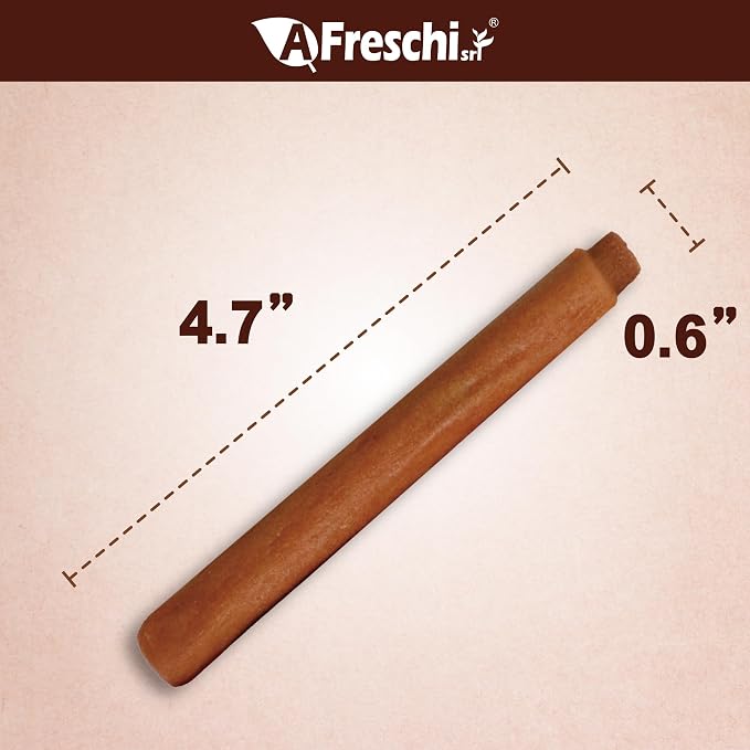 Afreschi Chicken Dog Treats, All Natural, Healthy & Easily Digestible, Grain-Free Puppy Chews, Low-Fat, Human Grade Training & Rewards Dog Snacks, Dipped Sticks, 24 oz Pack
