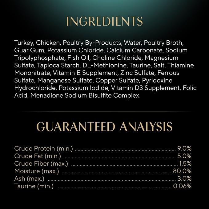Sheba Perfect Portions Wet Cat Food Pate Roasted Turkey Entree, 2.6 oz. Twin-Pack Trays, Cat Food Wet Recipe (24 Count, 48 Servings)
