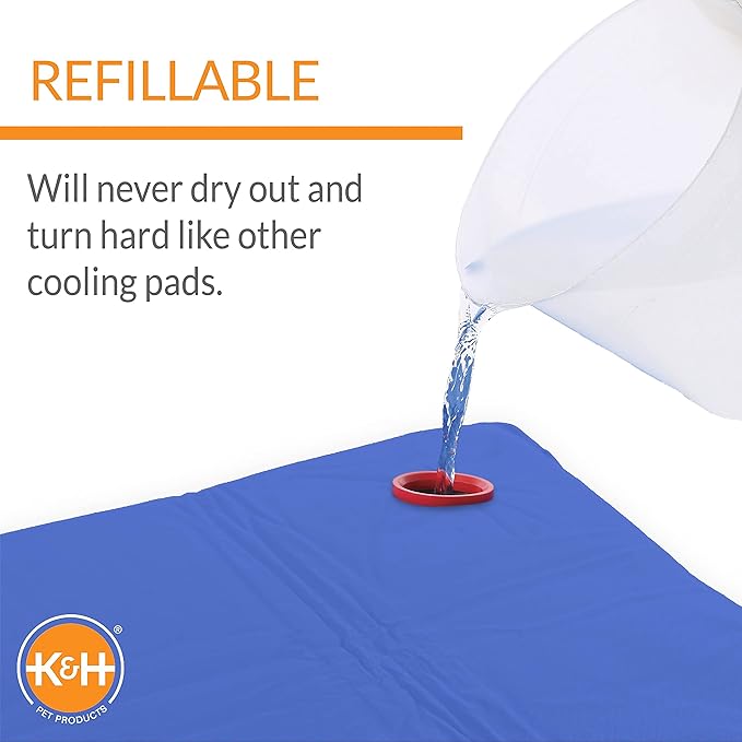 K&H Pet Products Coolin' Pet Pad Blue Small 15 X 11 Inches
