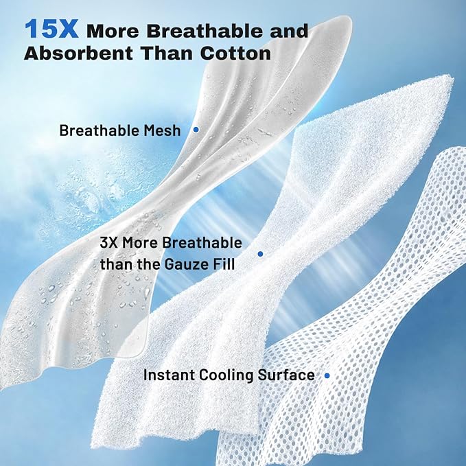 ZOMISIA Cooling Blanket for Small Dogs - Breathable Air-Core Fill Lightweight Pet Mat, Soft Cold Blanket Washable for Summer, Grey, 25"x35"