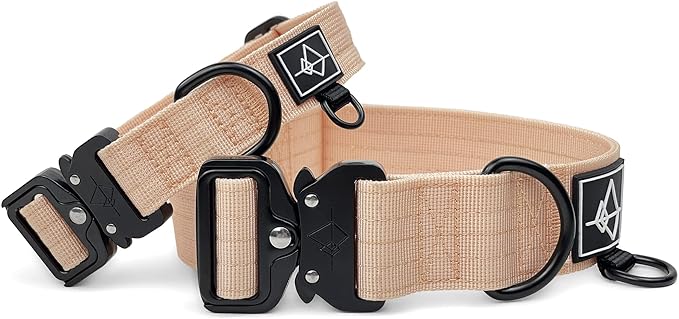 Made to ROAM Premium Dog Collar - Adjustable Heavy Duty Nylon Collar with Quick-Release Metal Buckle (Carolina Blooms, Classic Size 5)