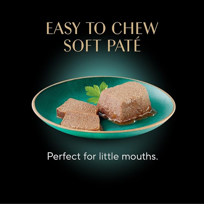 Sheba Perfect Portions Kitten Wet Cat Food Pate Turkey Entree, 2.6 oz. Twin-Pack Trays (24 Count, 48 Servings)