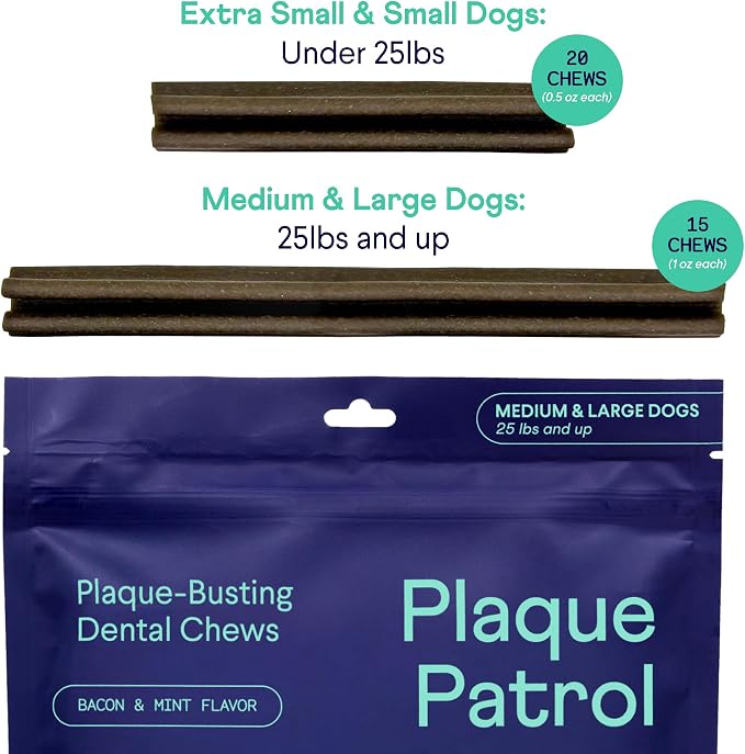 Finn Plaque Patrol Dental Chews (XS/S Dogs (20 Count))
