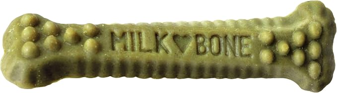 Milk-Bone Brushing Chews Original Chicken Flavor Daily Dental Dog Treats, Small/Medium, 19.6 Oz. Bag (Pack of 5)