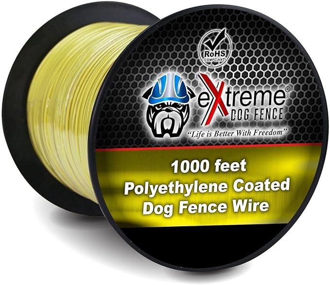 Extreme Dog Fence Universal Wire - Compatible with PetSafe, and All Other Underground Dog Fences (1000 feet)