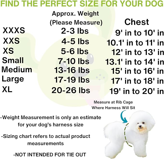 EcoBark Step in Dog Harness - Eco-Friendly Teacup Dog Harnesses for XXS, XS, and Small Dogs - Reflective and Adjustable Mini Body Halter Vest -Tiny Soft Mesh Toy Breed Harness Under 5 lbs (Pink, XXS)