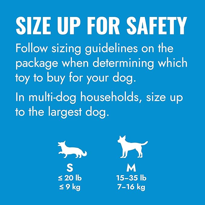 KONG Puppy Activity Ball - Soft & Durable Natural Puppy Rubber Dog Toy - Chew Toy for Teething Puppies - Eases Aching Teeth & Gums - for Medium Puppies - Blue