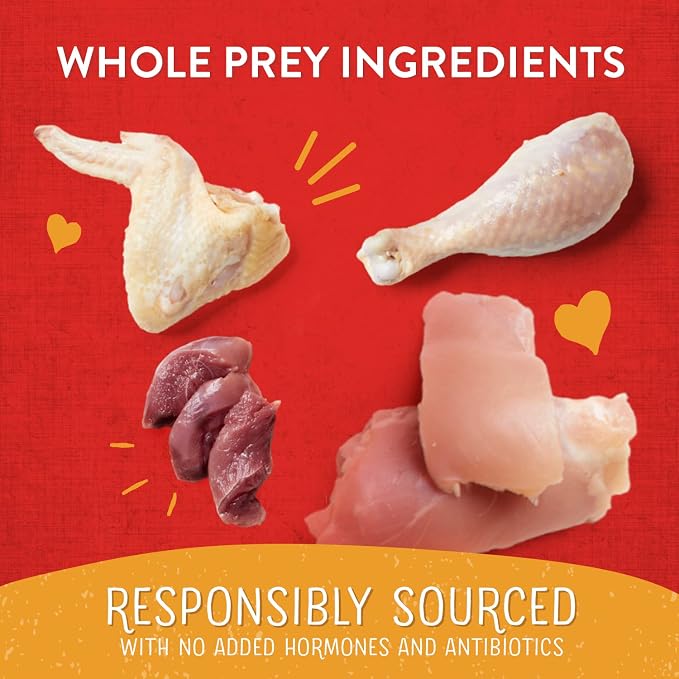 Stella & Chewy's Freeze-Dried Raw Wild Weenies Dog Treats - High-Protein Training Treats for Dogs & Puppies - All-Natural Chicken Recipe with 97% Meat & Organs - USA Made - 3.25 oz Bag