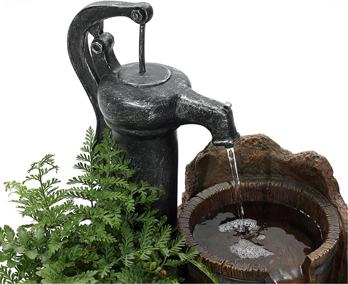 Glenville Water Pump Cascading Water Fountain