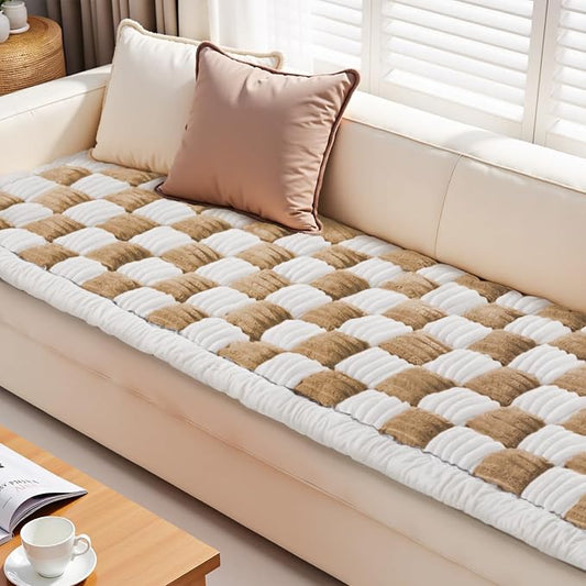 Couch Cushion Cover for dogs Sofa Cover Washable Pet Love Seat Couch Covers for Sofa Slipcover Couch Protector Blanket for Dog Sofa Cushion Covers for Pet Washable Pad Light Brown 70x180cm/27.6x70.9in