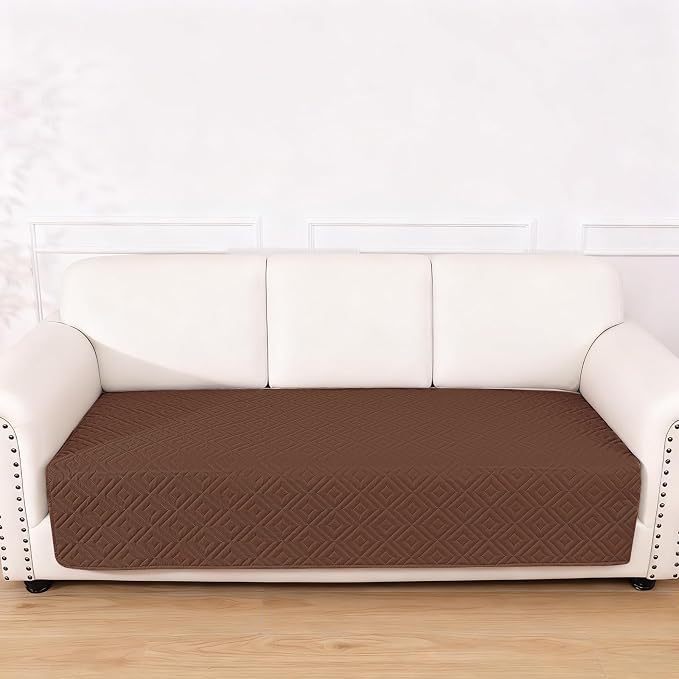 hyha Waterproof Dog Blanket, Soft Pet Bed Blankets, Waterproof Sofa Couch Cover for Dogs Washable, Reversible Pet Couch Covers for Sofa Furniture (40x80 Inch, Brown/Chocolate)