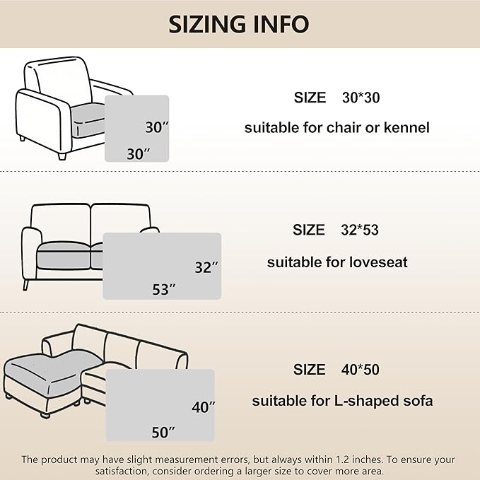 gogobunny 100% Double Sided Waterproof Dog Blanket Soft Pet Bed Cover Reversible Protect Furniture Couch Sofa Car for Puppy Large Dog Cat (Dark Stone/Light Stone, 30x30 Inch (Pack of 1))