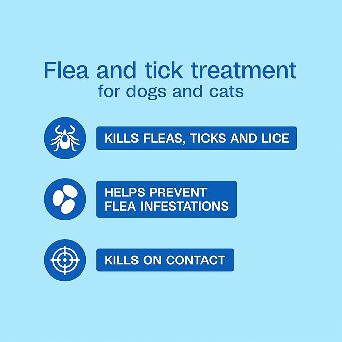 ADAMS Plus Flea & Tick Shampoo with Precor for Dogs, Cats, Puppies & Kittens, Flea Shampoo to Treat Infestations, Kills Ticks, Fleas, Flea Eggs & Lice, Cleans and Conditions Coat, 1 Gallon