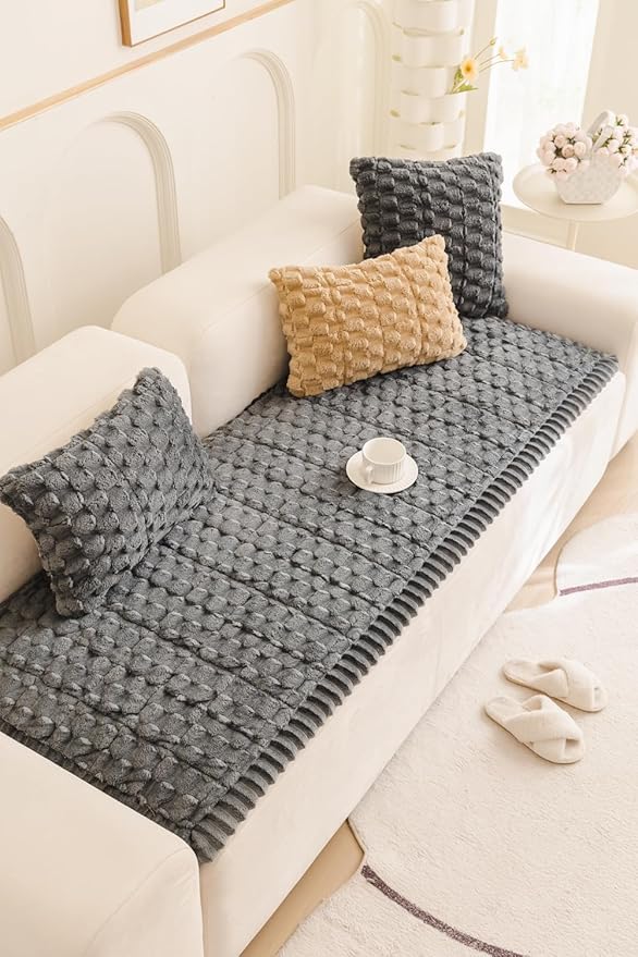 Pet Couch Cover for Dogs Washable Pet-Friendly Dog Sofa Protector for Furniture Boho Pets Mat for Couches and Sofas