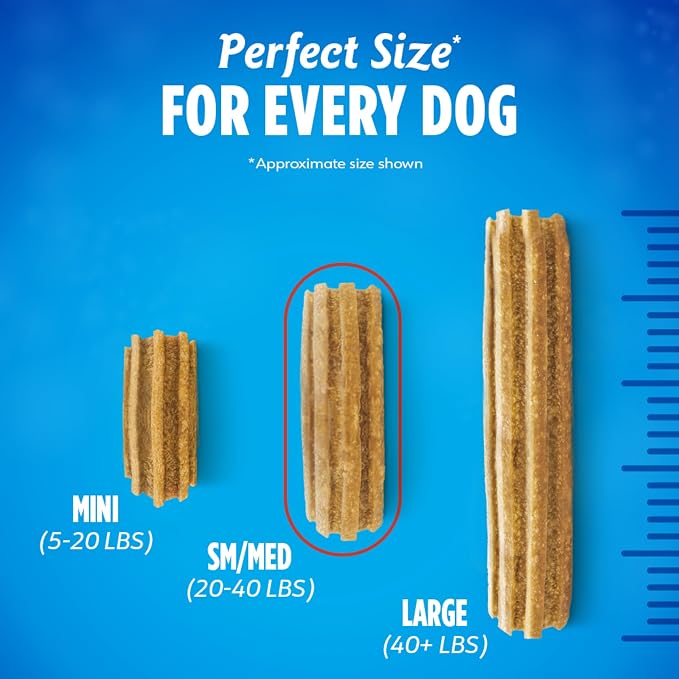 Purina DentaLife Daily Oral Care Dog Dental Chews for Small and Medium Breed Dogs - 30 ct.