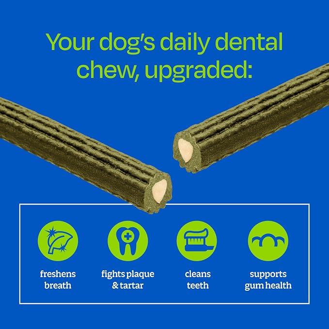 Ark Naturals Brushless Toothpaste, Dog Dental Chews for Extra Large Breeds, Freshens Breath, Unique Texture Helps Reduce Plaque & Tartar, 24oz, 1 Pack