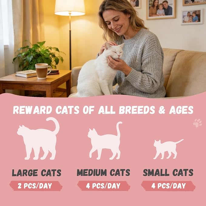 Pawmate Lickable Cat Treats, Chicken & Salmon Cat Squeeze Treats, High Moisture Grain Free Cat Snacks & Food Toppers for Kittens and Adult Cats, 20 Tubes x 15g