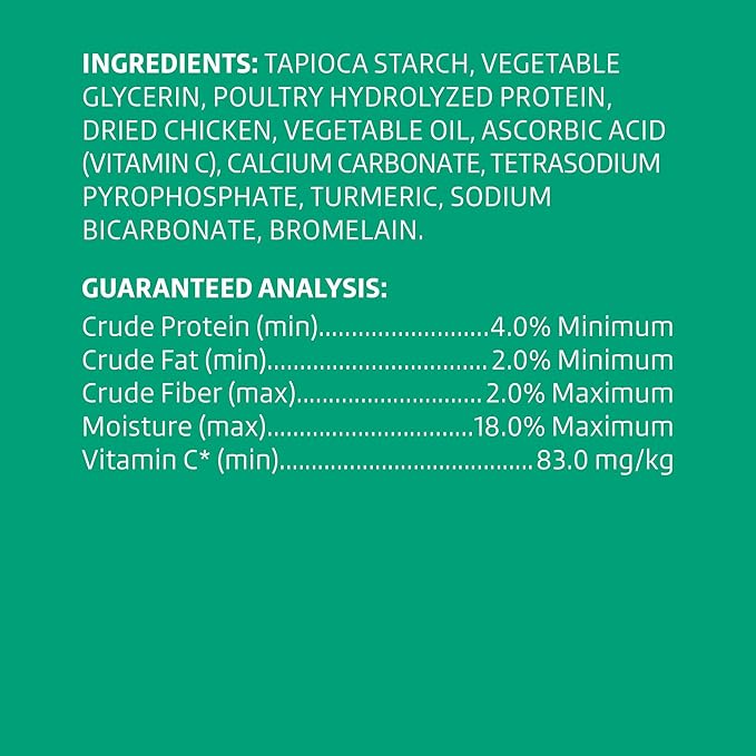 Wonder Bound Chicken Dental Sticks for Large Dogs | 40 Count Pack of 2 | Plaque & Tartar Control | 6-Ridge Shape