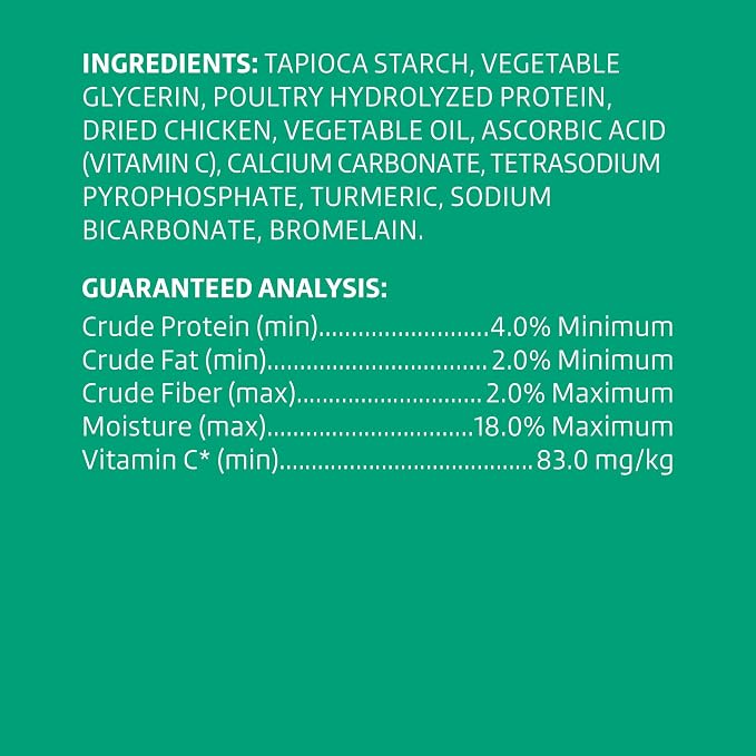 Wonder Bound Chicken Flavor Dental Sticks for Tiny Dogs (5-20 lbs), 6-Ridge Shape for Plaque & Tartar Control, Freshens Breath, Made With Real Chicken, 108 Count