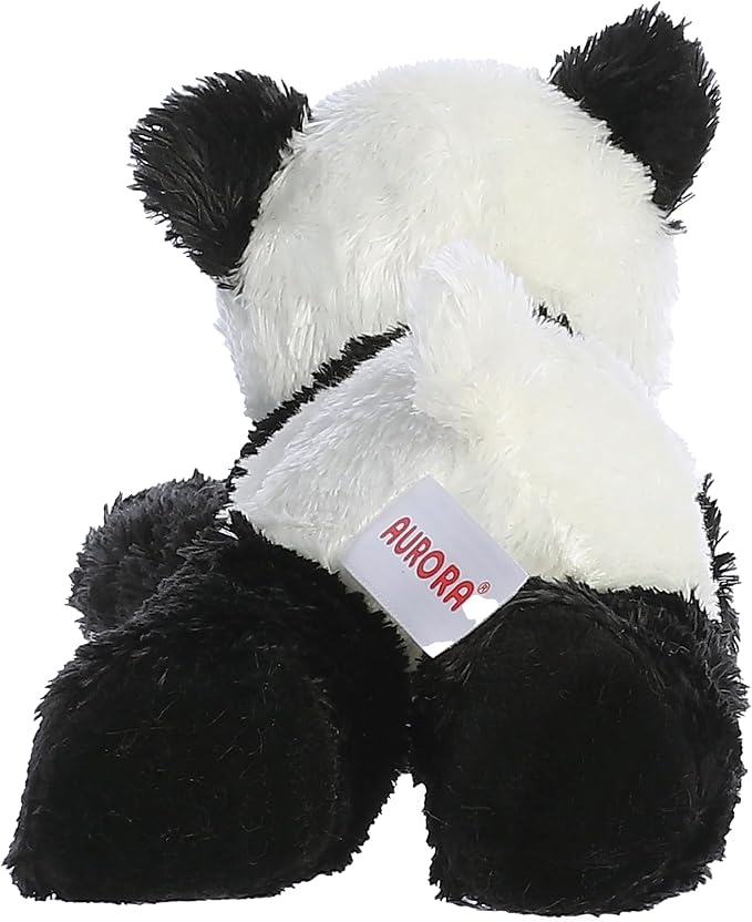 Aurora® Adorable Mini Flopsie™ Mei Mei™ Stuffed Animal - Mini Companions Ready for Playful Adventures - for Kids All Ages, Toddlers, Adults, and Families - White 8 Inches