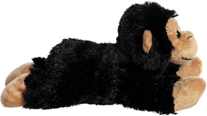 Aurora® Adorable Mini Flopsie™ Cory Chimp™ Stuffed Animal - Playful Ease - Timeless Companions - Black 8 Inches
