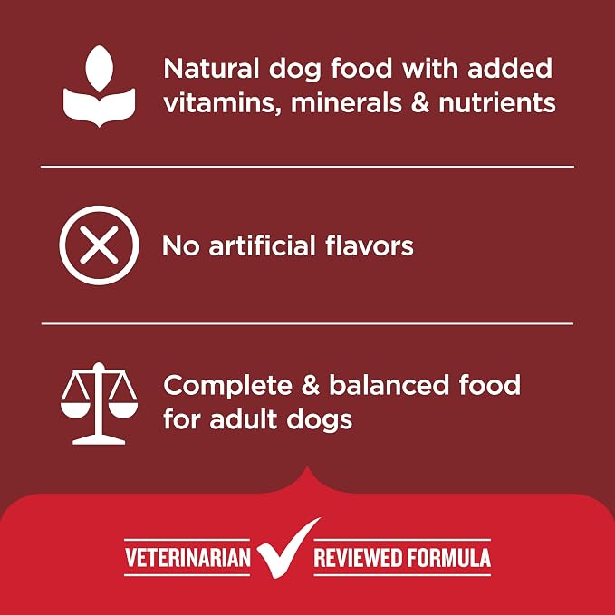 Nutrish Real Beef, Pea & Brown Rice Recipe Whole Health Blend Dry Dog Food, 40 lb. Bag, Packaging May Vary (Rachael Ray)