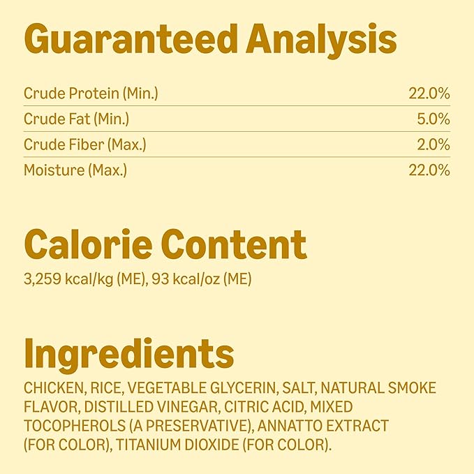 Amazon Basics Dog Treats Chicken and Waffle Bites 24oz (Previously WAG)