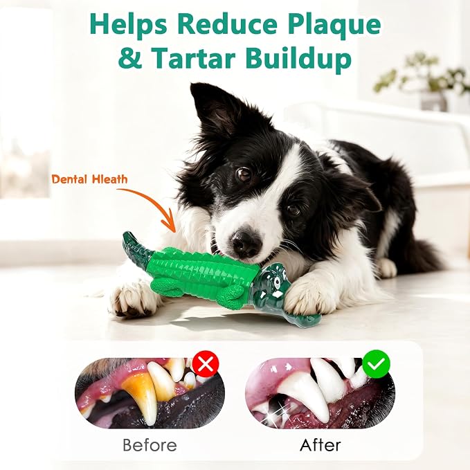 Fuufome Tough Dog Chew Toys for Small & Medium and Large Dogs，Long-Lasting Chew Toys for Gentle to Moderate Chewers, Great for Indoor & Outdoor Play, Easy to Clean