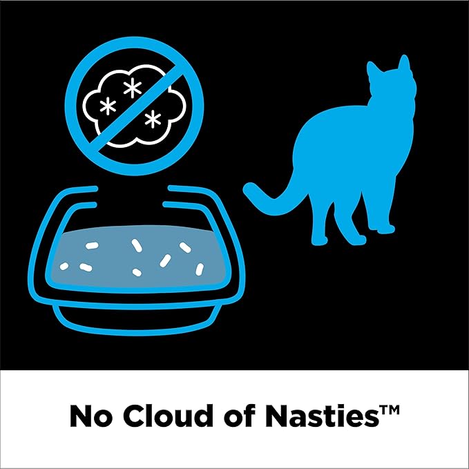 ARM & HAMMER Cloud Control Platinum Cat Litter, Multi-Cat Clumping Litter, Hypoallergenic and Dust-Free, 14-Day Odor Control, 37 lbs