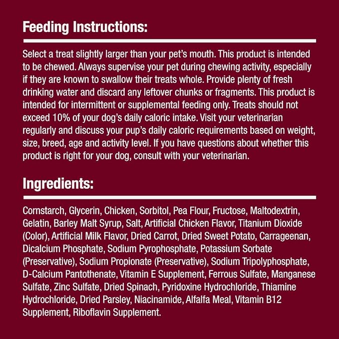 Smartbones SBD-00222 Rawhide-Free Dental Dog Chew, Vegetable & Chicken Dog Chew, Mini 24 Count