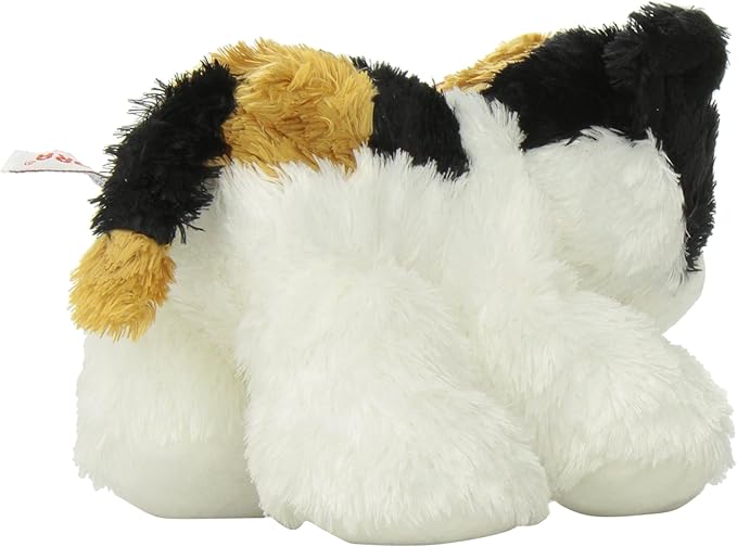 Aurora® Adorable Mini Flopsie™ Esmeralda™ Stuffed Animal - Mini Companions Ready for Playful Adventures - for Kids All Ages, Toddlers, Adults, and Families - White 8 Inches