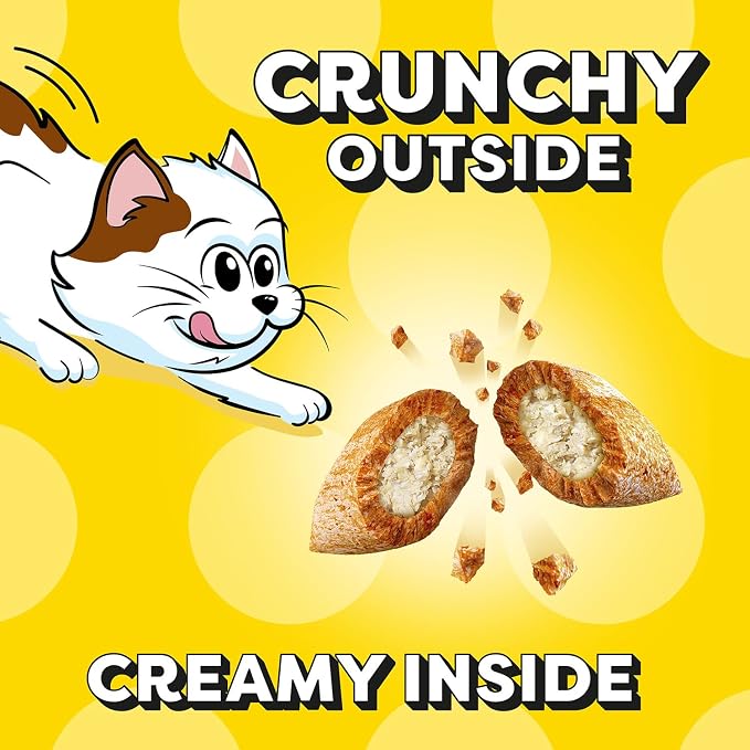 Temptations Kitten Treats Classic Crunchy and Soft Cat Treats Variety Pack, 6.3 oz. Pouches (Pack of 4)
