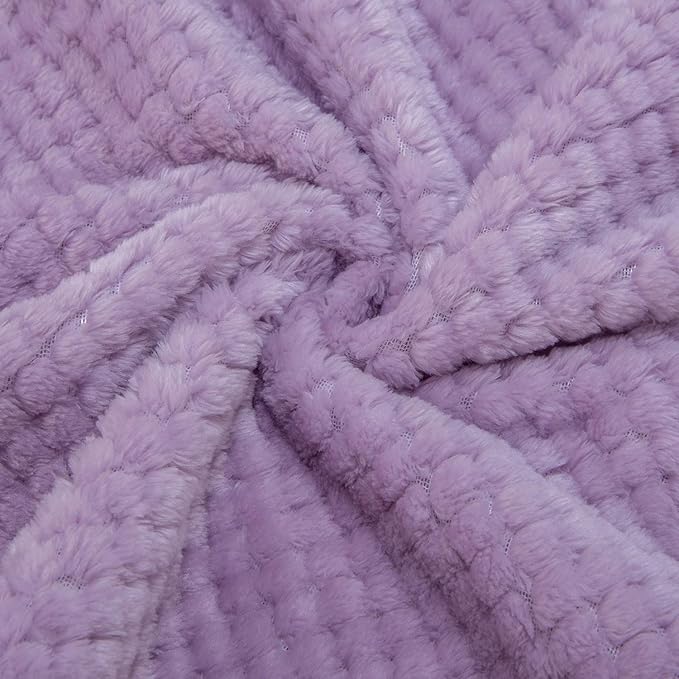 Iris Warm Soft Fuzzy Pet Blanket, Plush Fleece Throws for Dogs, Cats, Bed, Couch, Sofa, Travel (L/40" x 48")