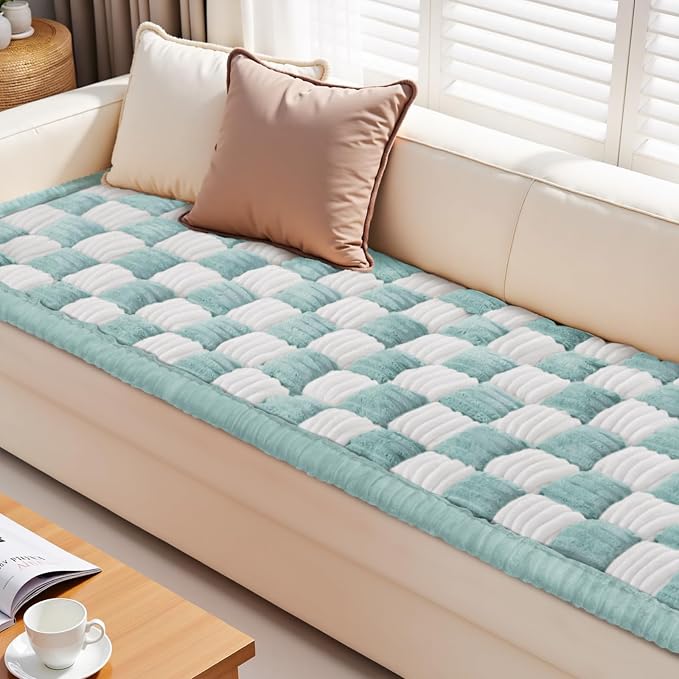 Couch Cushion Cover for dogs Sofa Cover Washable Pet Love Seat Couch Covers for Sofa Slipcovers Couch Protector Blanket for Dogs Sofa Cushion Covers for Pets Washable Pad Blue 70x210cm/27.6x82.7in